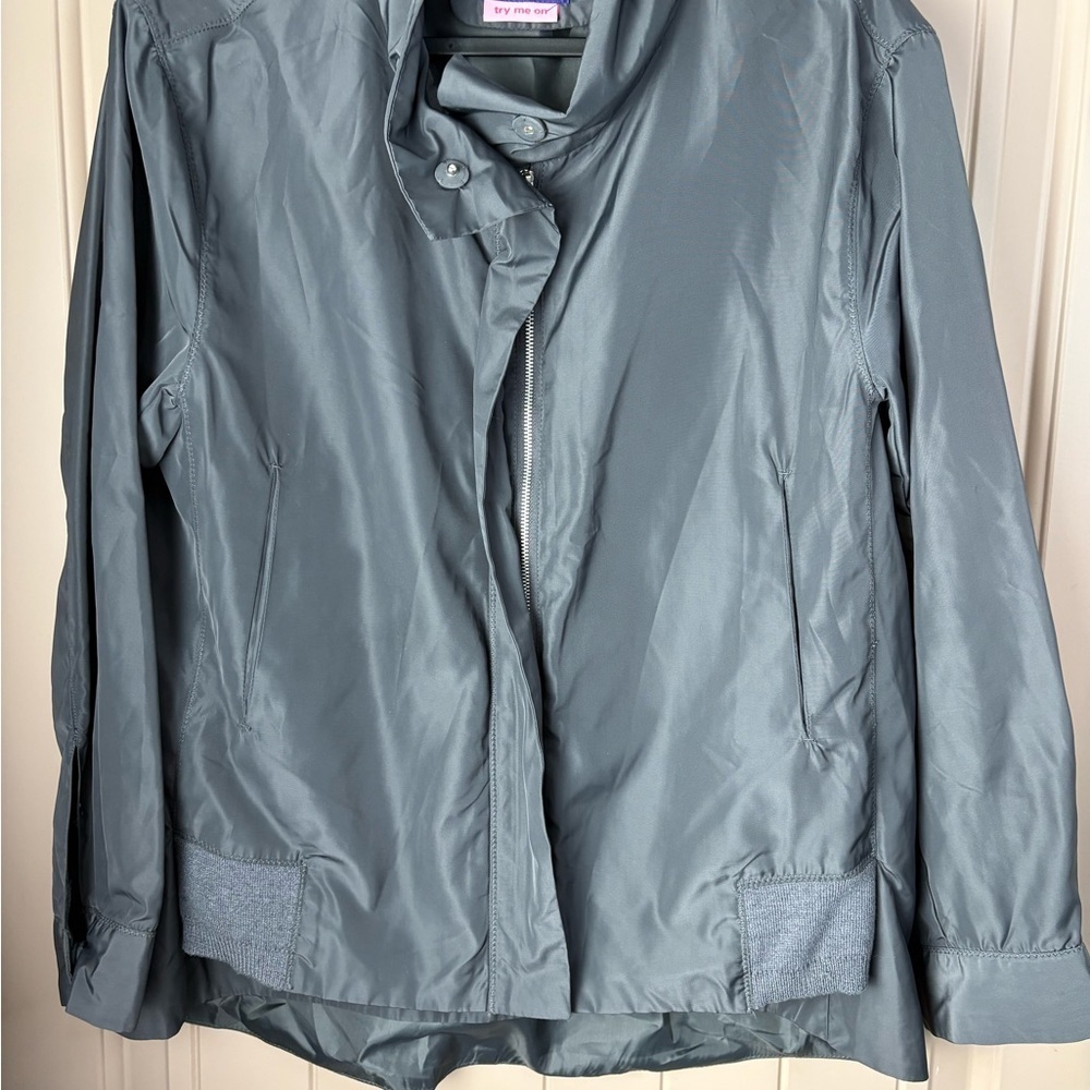 Women's Gray Jacket Caposhie - Picture 2 of 4